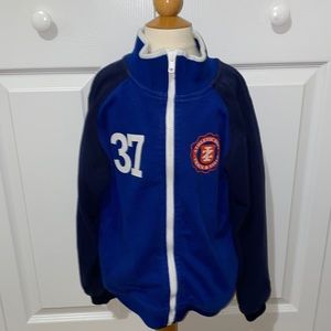 IZOD zip up sweater jacket, sporty size 7 (xl) for boys